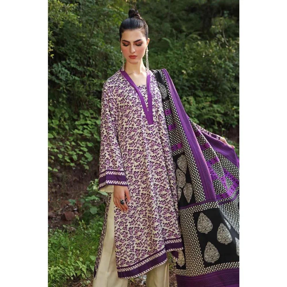 Printed Viscose Suits Unstitched 3 Piece LT-12035 B - Gul Ahmed