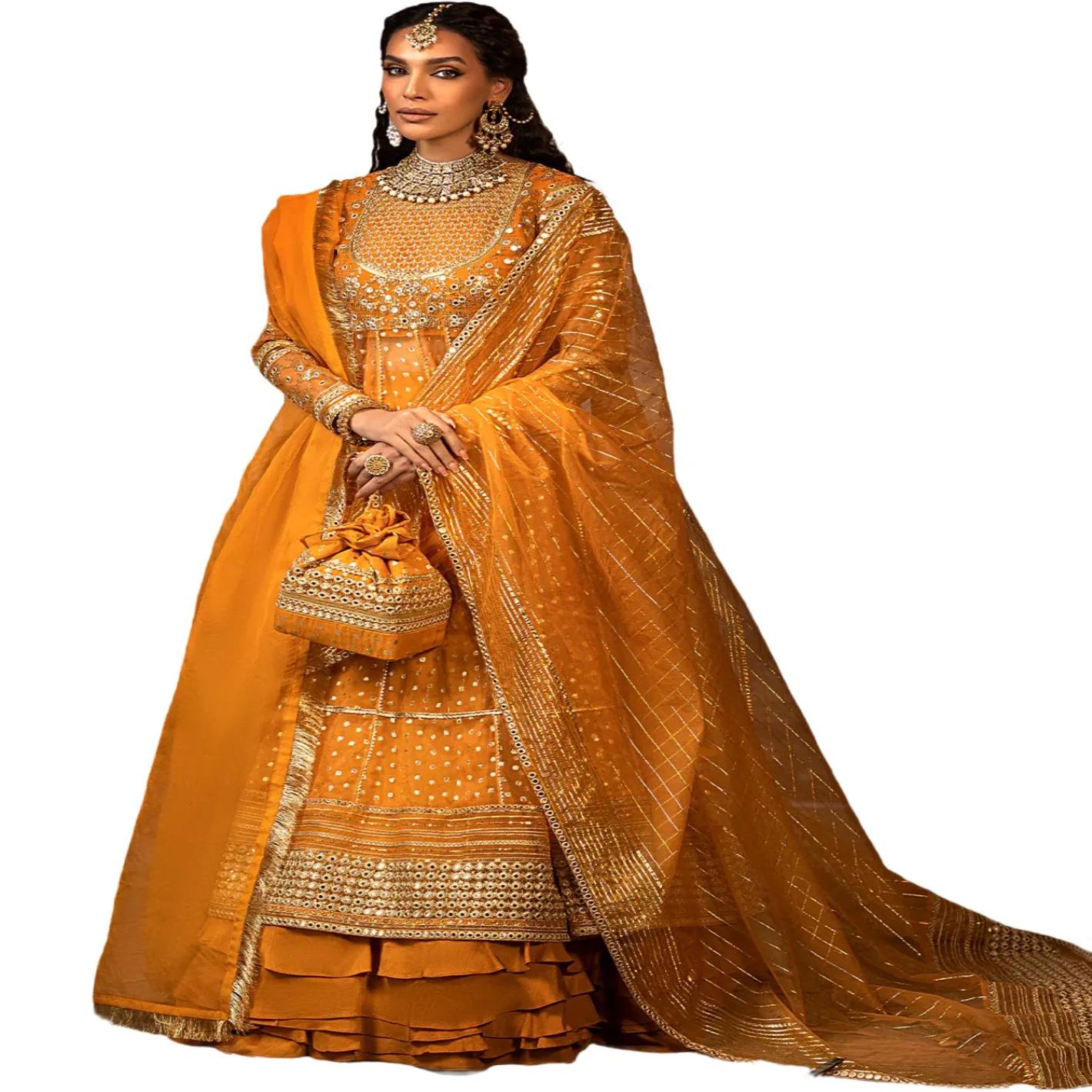 Unveiling Elegance: Zeb-Un-Nissa Unstitched Luxury Formals - Pakistani Wedding Dress