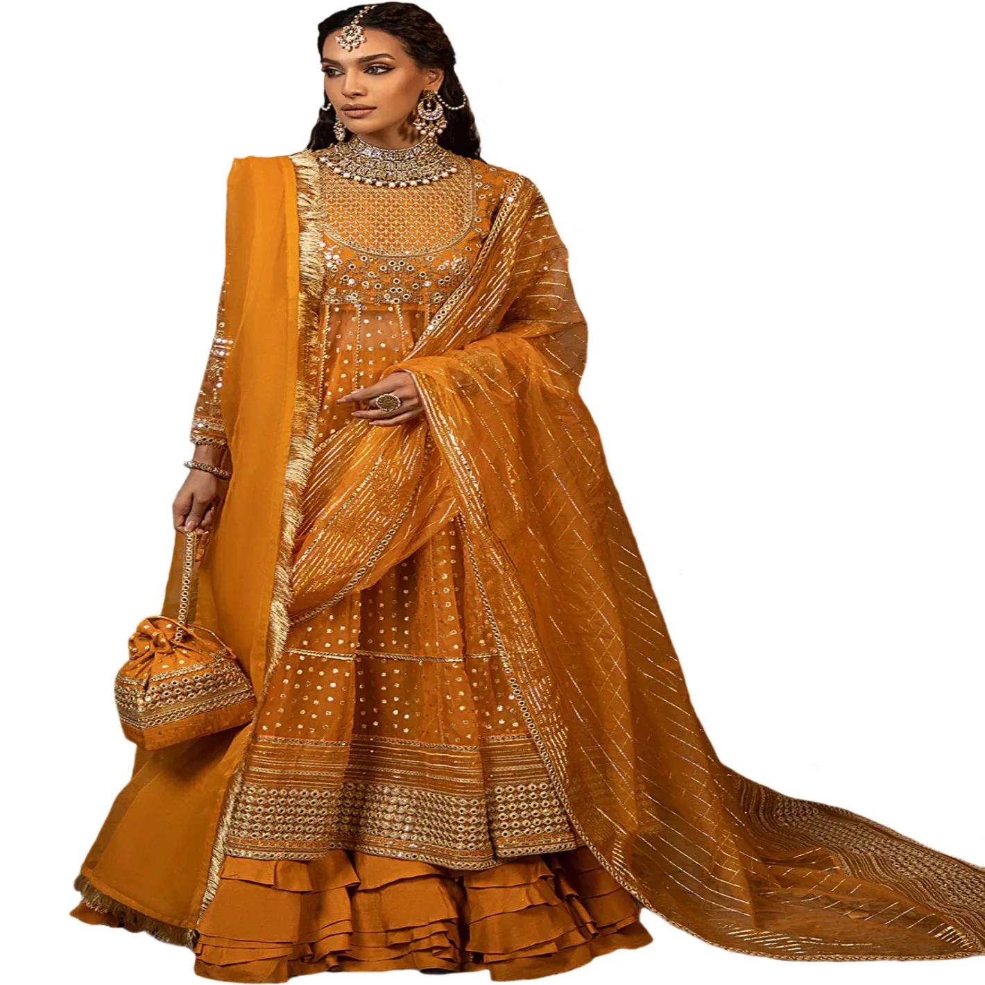 Unveiling Elegance: Zeb-Un-Nissa Unstitched Luxury Formals - Pakistani Wedding Dress