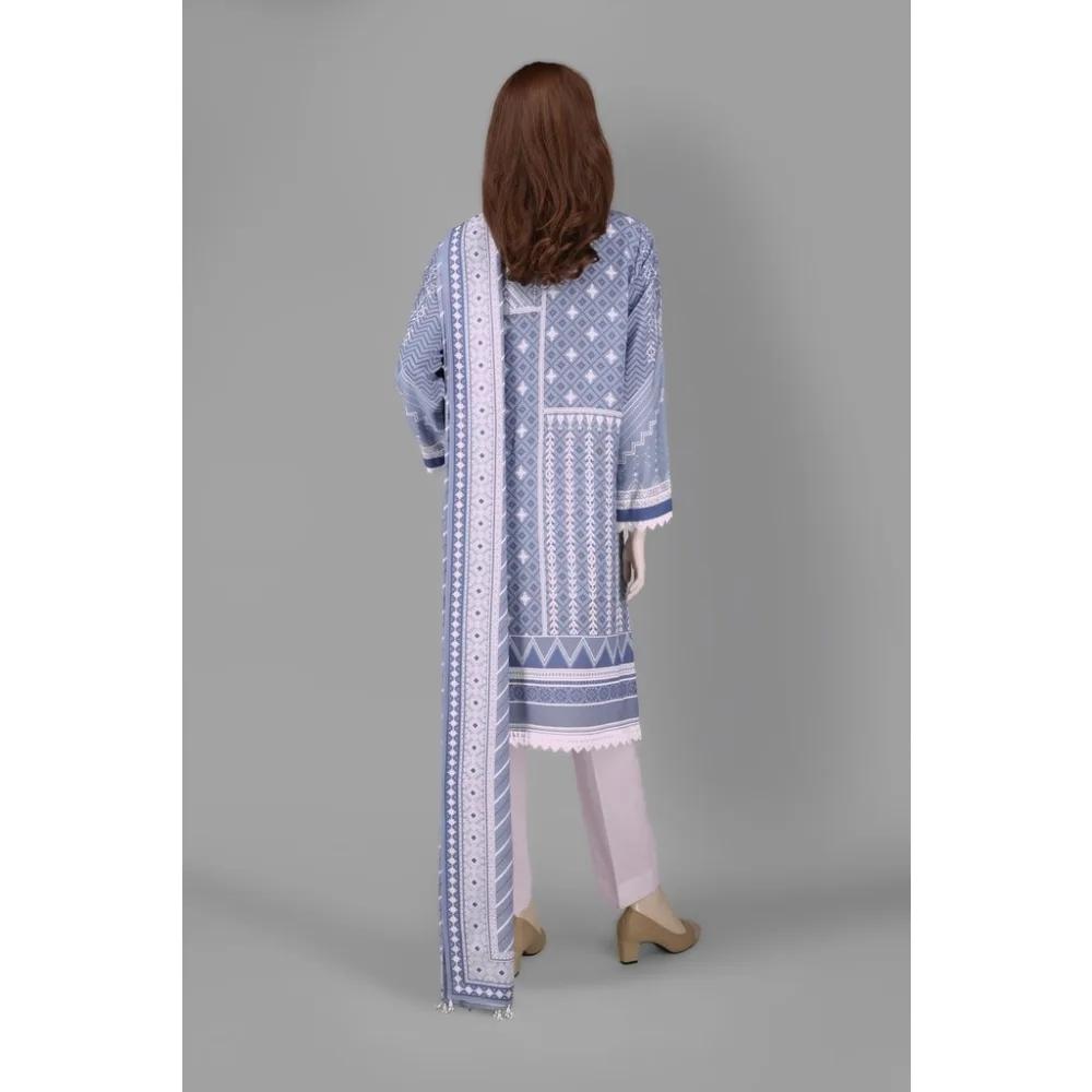Printed Khaddar Suit (2 Piece) by SAYA