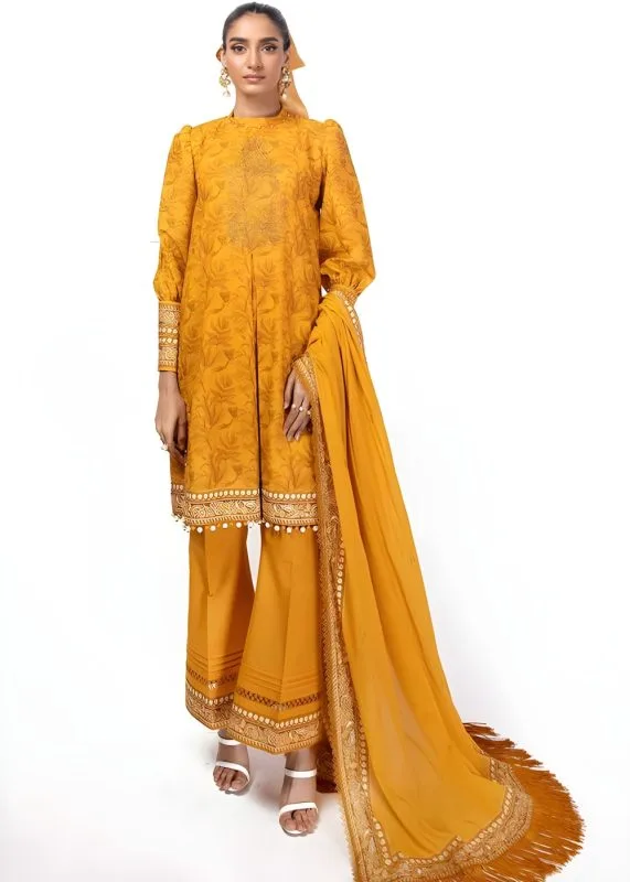 Gul Ahmed Ideas Sale 3-Piece Printed Lawn Suit DN-42035 - Askani Group