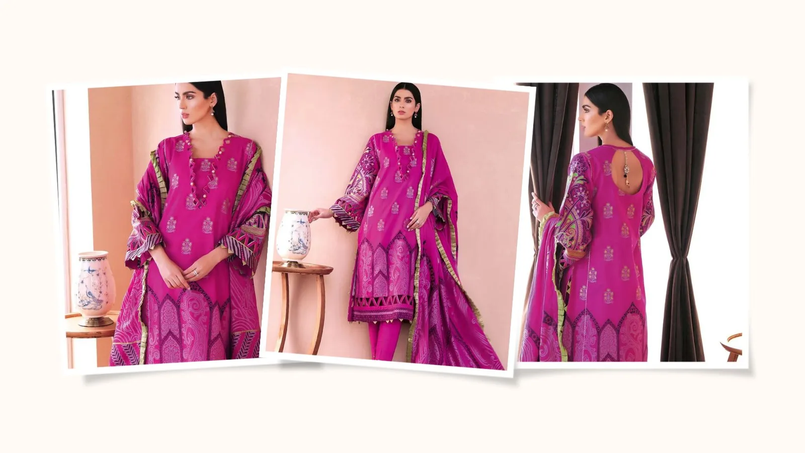 Beautiful Embroidered Dresses - Azadi Sale 2023 - New Collection by Gul Ahmed - Askani Group