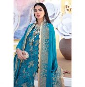 3PC Unstitched Chiffon Embroidered Suit LE-25 - Gul Ahmed