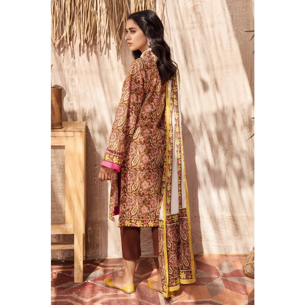 2 Piece Unstitched Lawn Printed Suit TL-366 A by Gul Ahmed