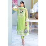 3PC Unstitched Chiffon Embroidered Suit LE-26 by Gul Ahmed