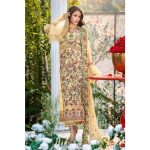 3PC Unstitched Swiss Voile Suit With Embroidered Chiffon Dupatta LSV-60 by Gul Ahmed
