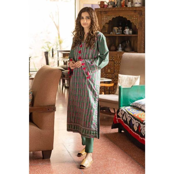2 Piece Unstitched Lawn Printed Suit TL-326 A by Gul Ahmed