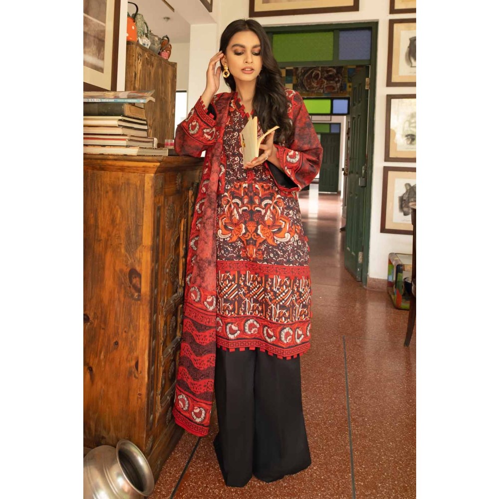 3 Piece Unstitched Lawn Printed Suit CL-1269 A by Gul Ahmed