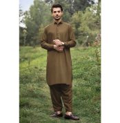 Darh Mehndi Unstitched Fabric Suit Gul 900 Ujala by Gul Ahmed Men's Collection