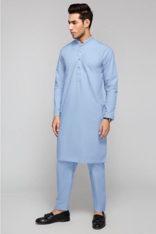 Sky Blue Unstitched Fabric Suit Gul 900 Ujala by Gul Ahmed Male/Men Collection