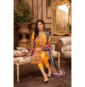 Special Jannat Digital Embroidered Lawn Collection by Arham Textile D-02