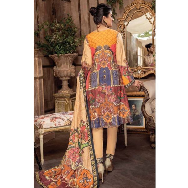 Special Jannat Digital Embroidered Lawn Collection by Arham Textile D-12