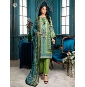 Nari 3-Piece Unstitched by Gulljee (SHIRT, TROUSER & DUPATTA) GRS2202A2