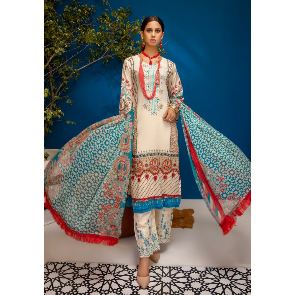 Palwasha Embroidered Collection Vol-2 by Arham Textile - A-009