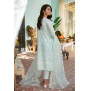 Mehrbano Premium Unstitched Lawn Celestial Pearl by Cross Stitch - 1000000122050