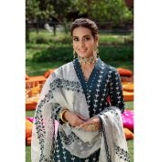 Mehrbano Premium Unstitched Lawn Celestial Pearl by Cross Stitch - 1000000122051