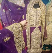 Balochi Embroidery Traditional Suit (Casual, Bridal, Wedding, Party Wear) 3 Piece by Askani Group of Companies (Hasan)
