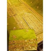 Balochi Embroidery Traditional Suit (Casual, Bridal, Wedding, Party Wear) 3 Piece by Askani Group of Companies (Wasif)