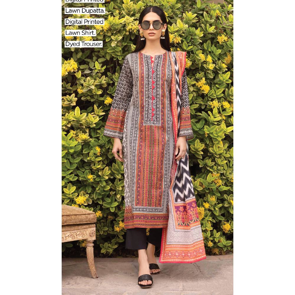 Regalia Printed Collection Three Piece (RGT-32001) by Gul Ahmed