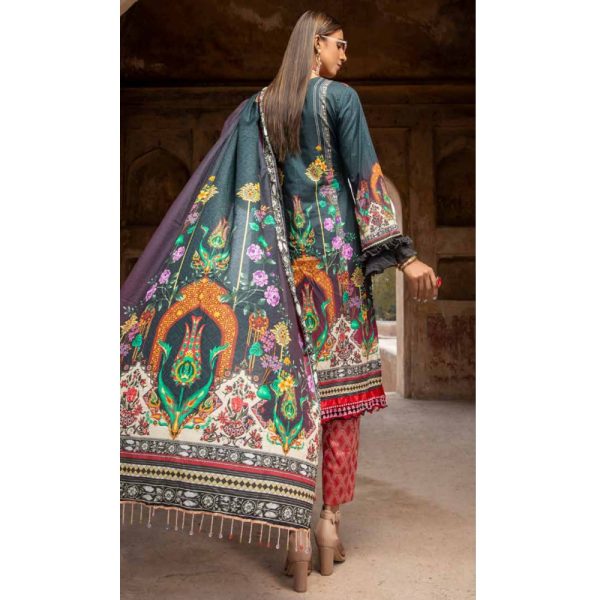Special Digital Jaquard Trouser Embroidered Lawn Collection Feroza Digital Volume-01 by Arham Textile
