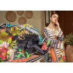 Neck Embroidered Jacquard Trouser with Digital Lawn Dupatta Feroza Digital Volume 02 by Arham Textile