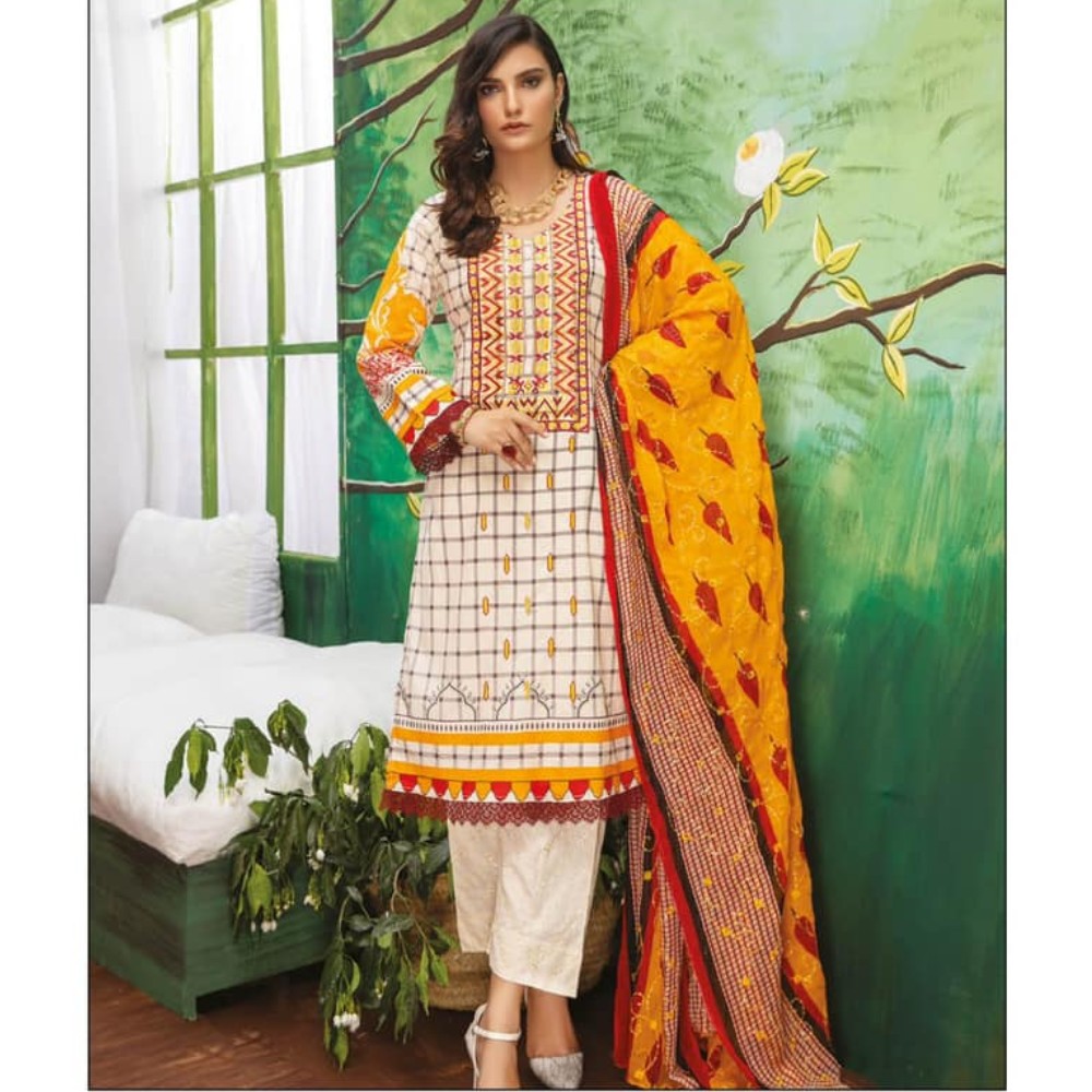 Sofia Luxury Embroidered Lawn Collection Volume 02 by Arham Textile