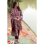 3PC Printed Twill Linen Unstitched Suit LT-12016 A by Gul Ahmed PK