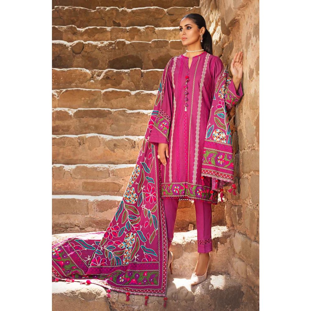 3PC Unstitched Ayudia Suit AY-12006 - Gul Ahmed