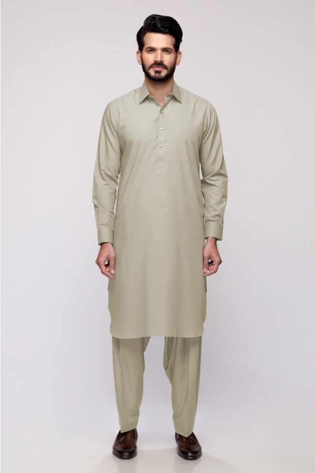 Light Grapes GUL 90 FRESHER-J Unstitched Fabric by Gul Ahmed Gents Suit
