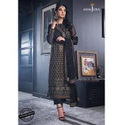 The Ramsha Edit Embroidered Chiffon Suits Unstitched 3 Piece AJRE-10 - Asim Jofa Festive Collection - Askani Group