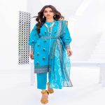 3PC Unstitched Printed Lawn Suit CL-22232 B by GulAhmed Summer Lawn Collection 2023 - Askani Group