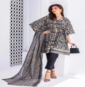 3PC Unstitched Printed Lawn Suit CL-22233 B by GulAhmed Summer Lawn Collection 2023 - Askani Group