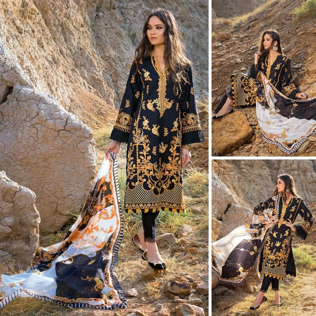 Beautiful Embroidered Dresses - Embroidered Lawn Sale 2023 - New Collection by Gul Ahmed - Askani Group