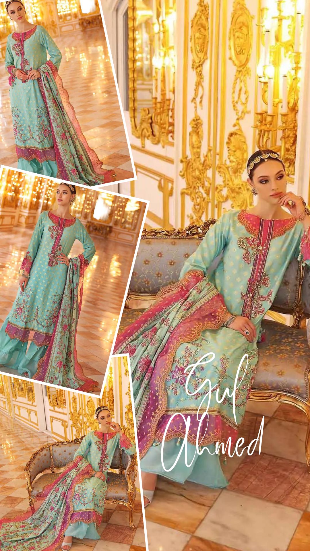 Beautiful Embroidered Dresses - Gul Ahmed Festive Collection 2023 - New Collection by Gul Ahmed - Askani Group