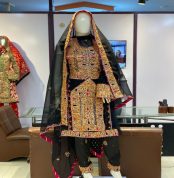 New Balochi Bridal Doch 2023 Heavy Embroidered 3-Piece Suit by Askani Group of Companies