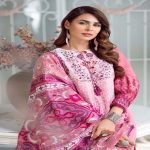 3-Piece Unstitched Florence Collection By Gul Ahmed Ideas Sale 2023 Suit CL-32106 B