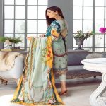 3-Piece Unstitched Florence Collection By Gul Ahmed Ideas Sale 2023 Suit CL-32145
