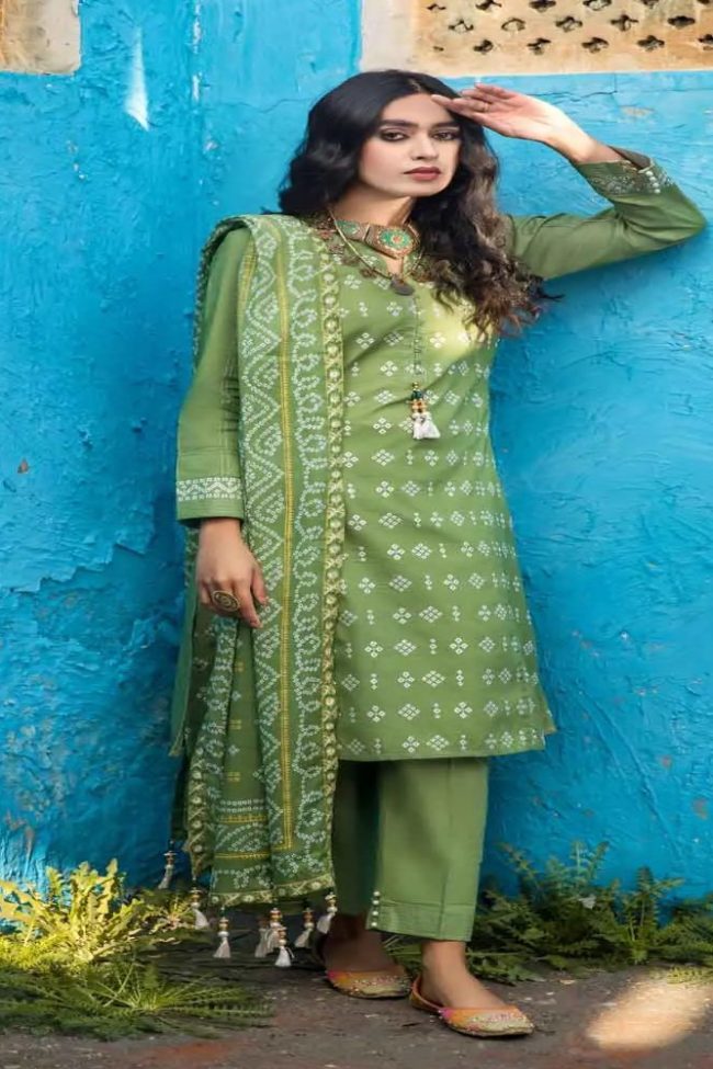 3-Piece Unstitched Gul Ahmed Chunri Collection 2023 CL-22052