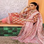 3-Piece Unstitched Florence Collection By Gul Ahmed Ideas Sale 2023 Suit CL-32050 B