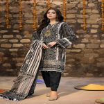 3-Piece Unstitched Gul Ahmed New Chunri Collection CL-22104 A