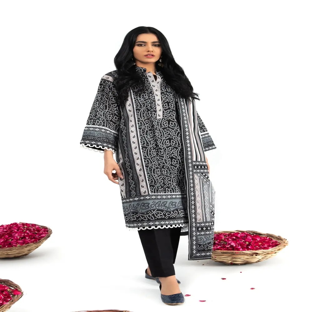 3-Piece Unstitched Gul Ahmed New Chunri Collection CL-22104 A