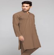 Brown GUL PANTHER Unstitched Fabric Blended by Gul Ahmed Men Collection - 266691 - Gul Ahmed Wash n Wear Sale
