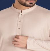 Fawn Unstitched Fabric GUL 900 UJALA-G by Gul Ahmed Men's Unstitched - 343336