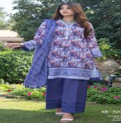 Gul Ahmed Nobahar Lawn Collection 2023 - NR-32011 B - Ideas Sale