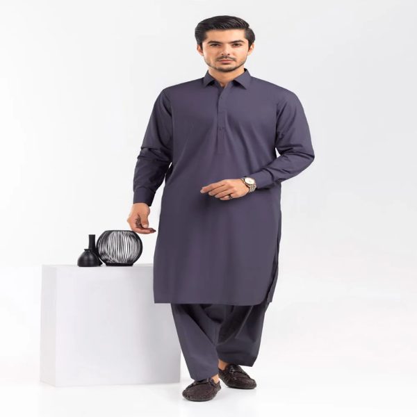 Gul Ahmed Red Gold Latha-NS Unstitched Fabric Cotton For Men's Collection - 346224 - Askani Group