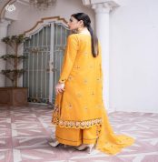 Maham Self Jacquard Embroidered Lawn Edition 3-Piece Unstitched Gulljee Summer Collection - GMAH2301A8