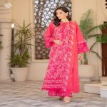 Bella Breez Luxury Unstitched Embroidered Collection - Gulljee Lawn Collection Sale - GBB2303A1