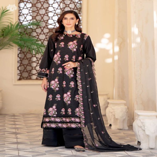 Bella Breez Luxury Unstitched Embroidered Collection - Gulljee Lawn Collection Sale - GBB2303A11