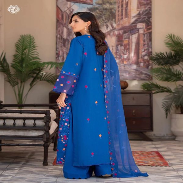 Bella Breez Luxury Unstitched Embroidered Collection - Gulljee Lawn Collection Sale - GBB2303A5