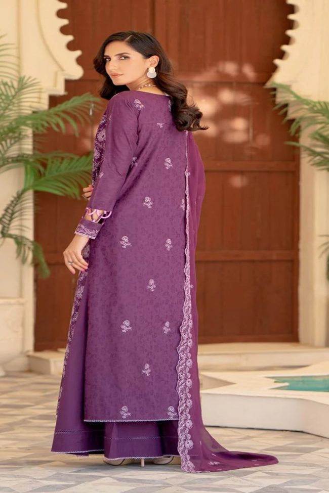 Bella Breez Luxury Unstitched Embroidered Collection - Gulljee Lawn Collection Sale - GBB2303A7
